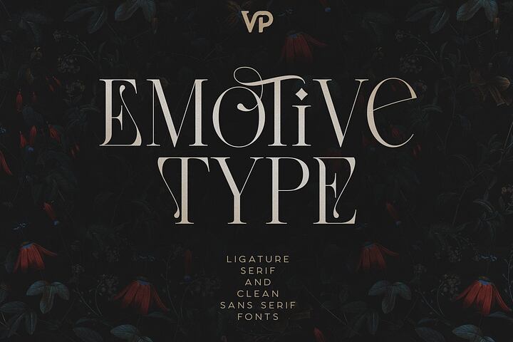 Emotive Type – Creative Font Duo