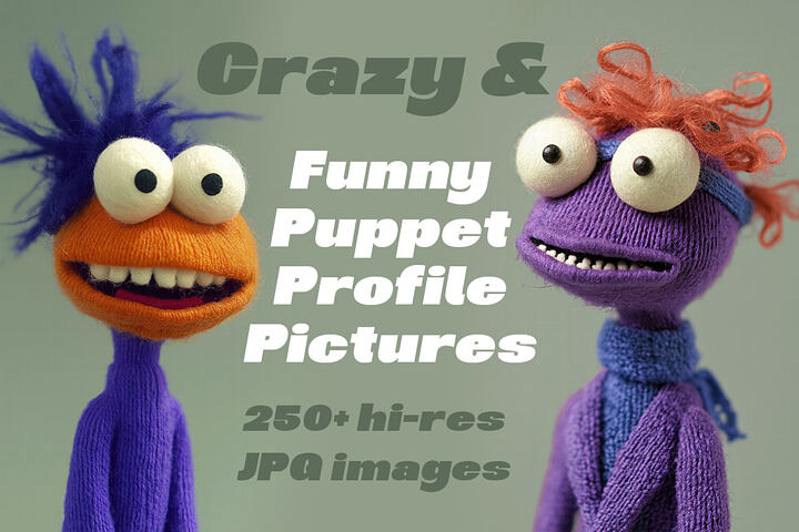 Funny Puppet Profile Pictures