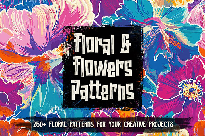 250+ Floral & Flowers Patterns