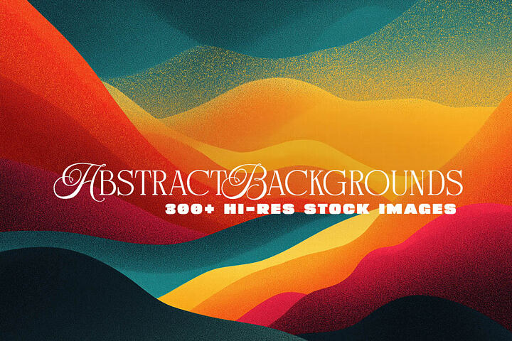300 Minimalistic Abstract Backgrounds