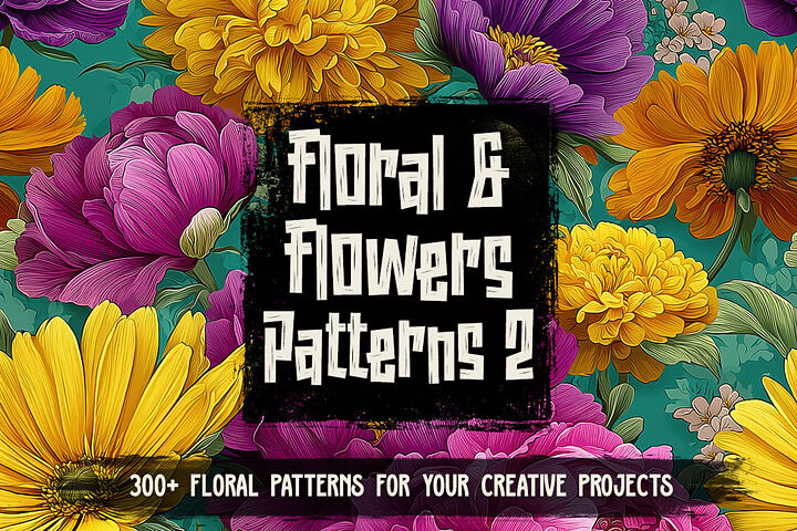 Floral & Flowers Patterns 2