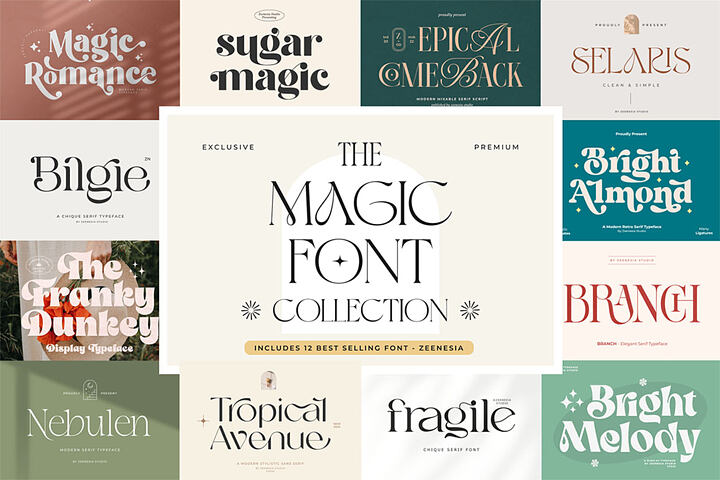 The Magic Font Bundle
