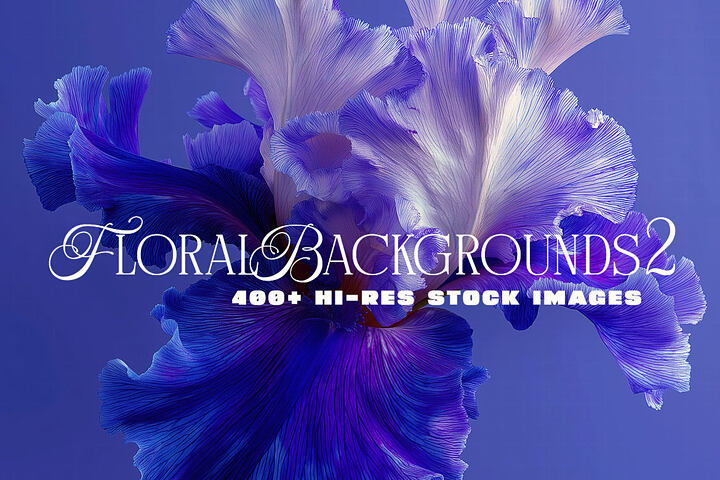 400 Amazing Floral Backgrounds 2