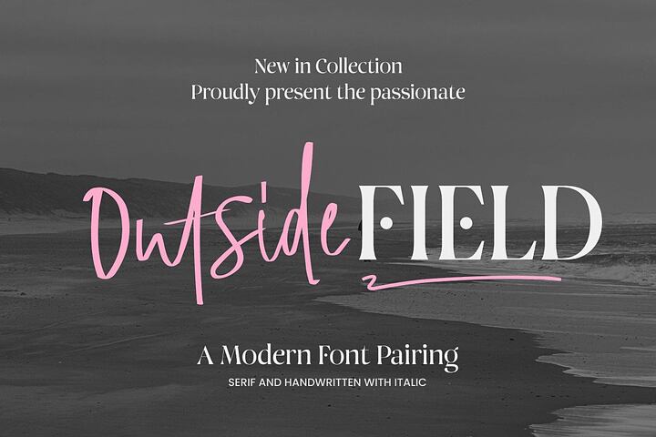 Outside Field - Font Pairing