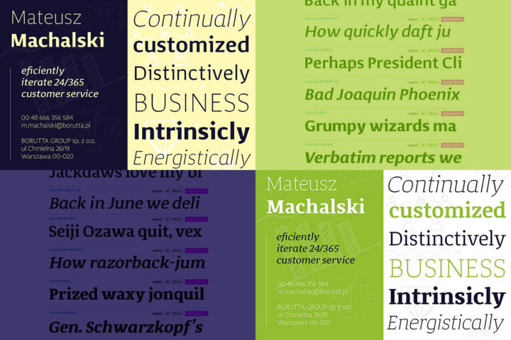 24 Clean Font Family