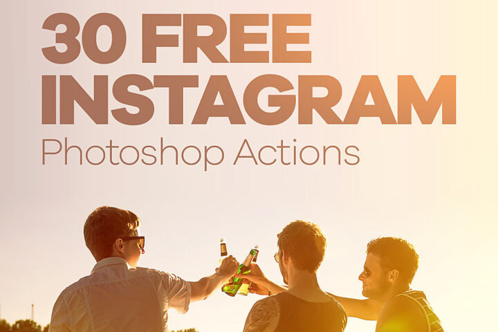 30 Free Instagram Photoshop Actions