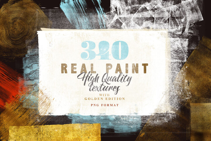 340 Real Paint Textures