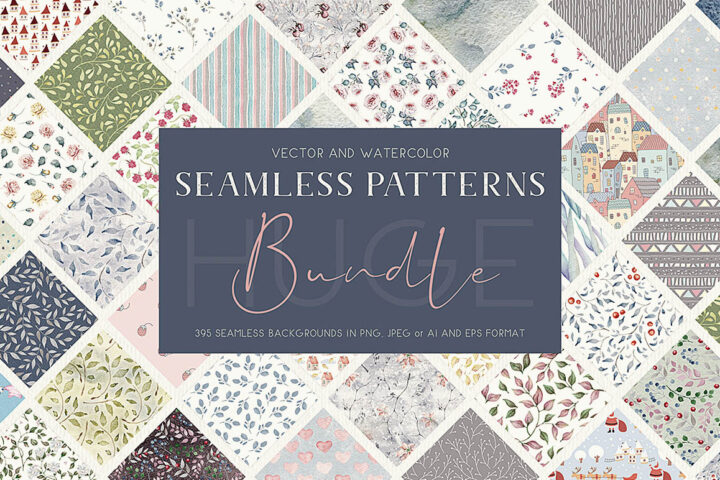 395 Seamless Pattern Bundle