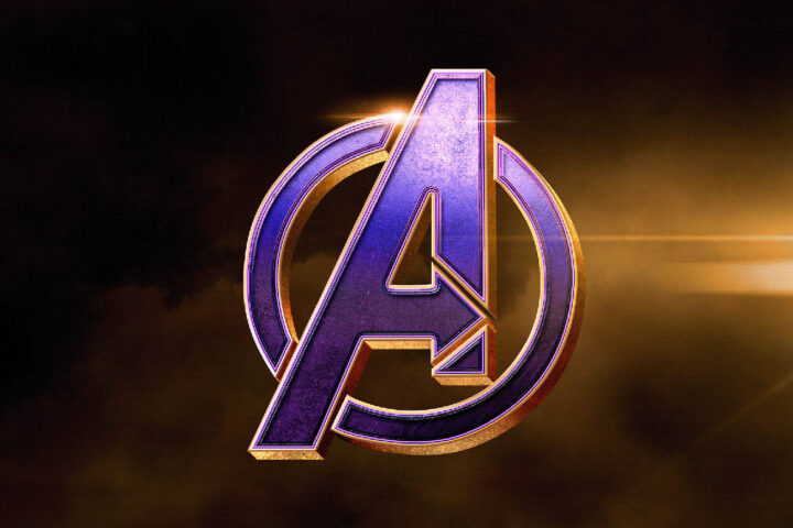 3D Superhero Text – Free Mockup