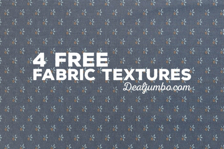 4 Free Fabric Textures
