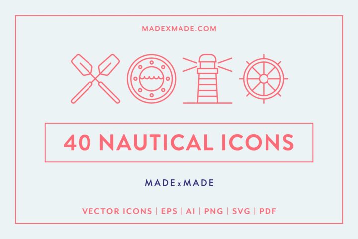 40 Free Nautical Icons