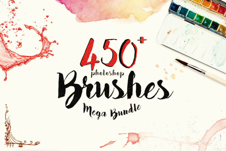 450 Photoshop Brushes