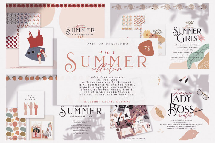 4 in 1 Summer Feminine Collection