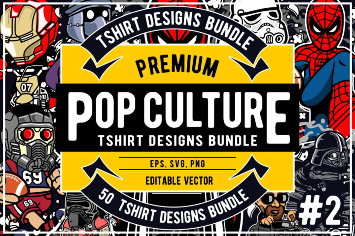 50 Pop Culture T-shirt Designs 2