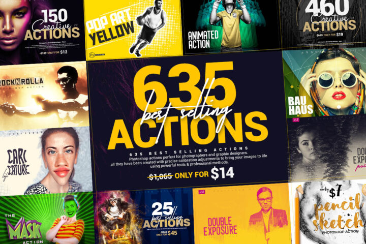 635 Bestselling Photo Actions
