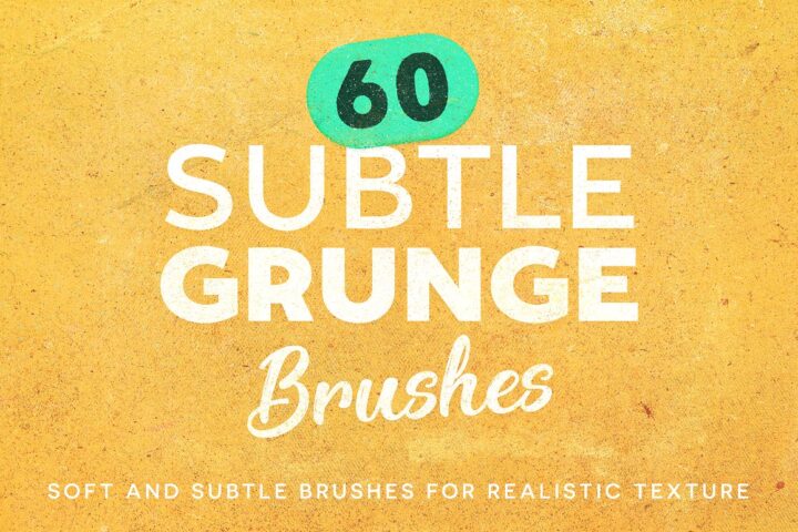 6 Free Subtle Grunge Brushes