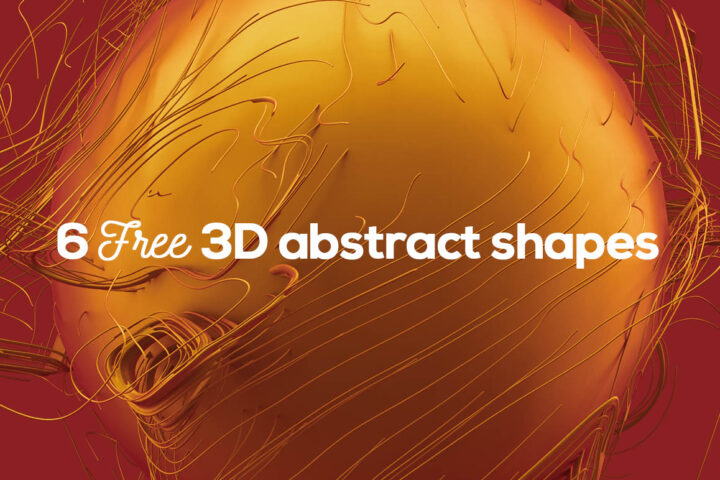 6 Free Abstract 3D Shapes