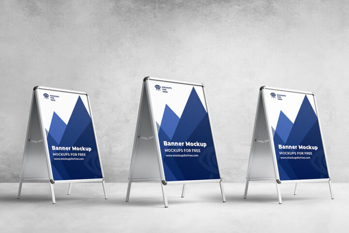 Stand Banner – Free Mockup