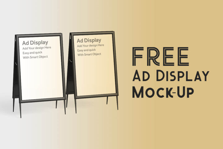 Ad Display – Free Mock-up