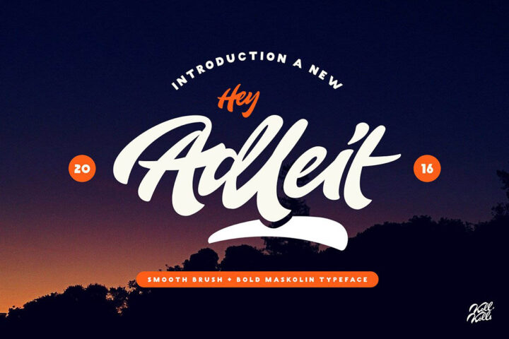 Adleit Brush – Free Font