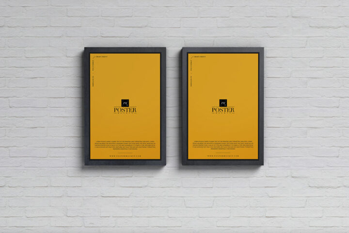 Ad Display Posters – Free Mockup