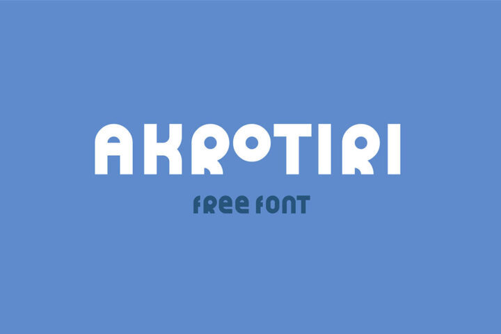Akrotiri – Free Font