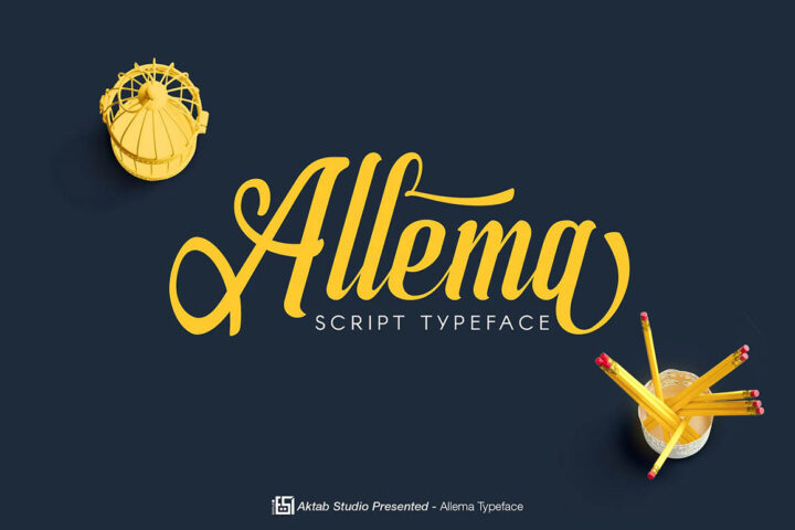 Allema Script – Free Font