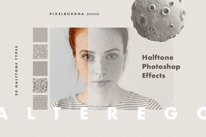 Alter Ego Halftone Photoshop Effect