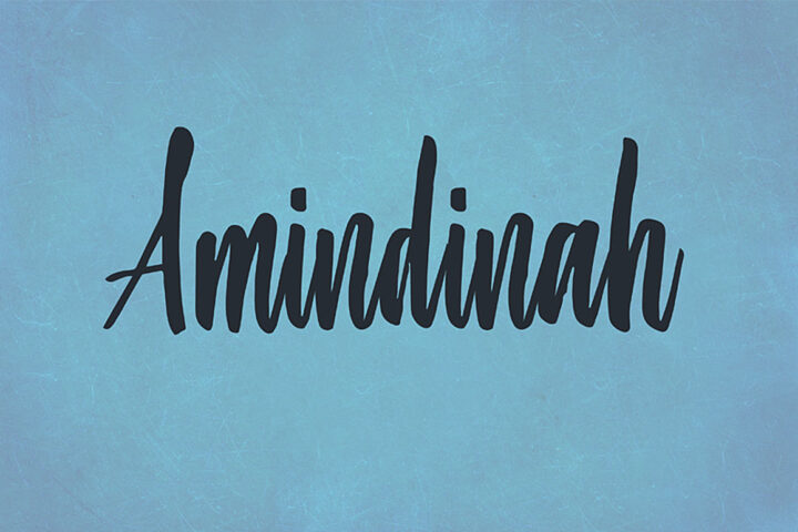 Amindinah – Free Font