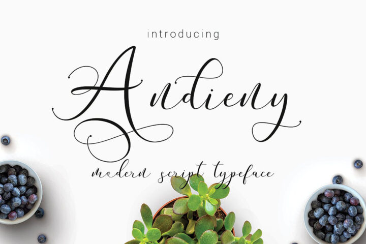 Andieny Script – Free Font