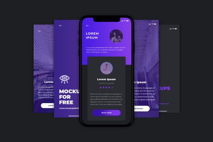App Screen – Free Mockup