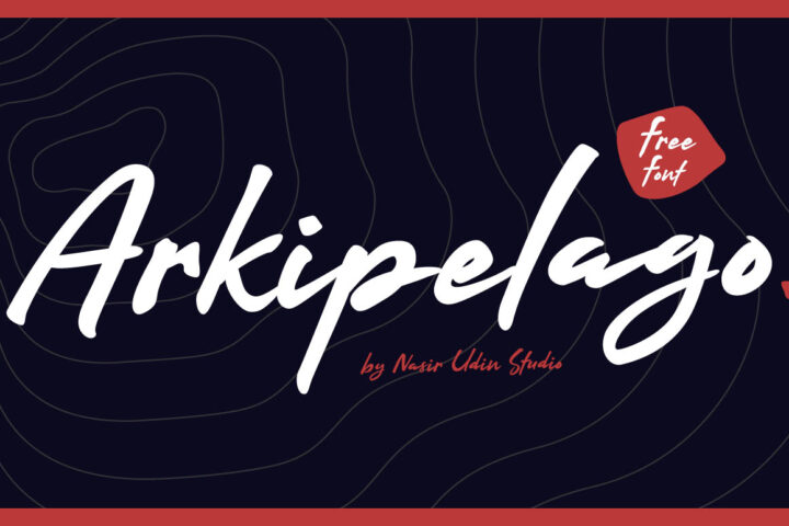 Arkipelago Brush – Free Font