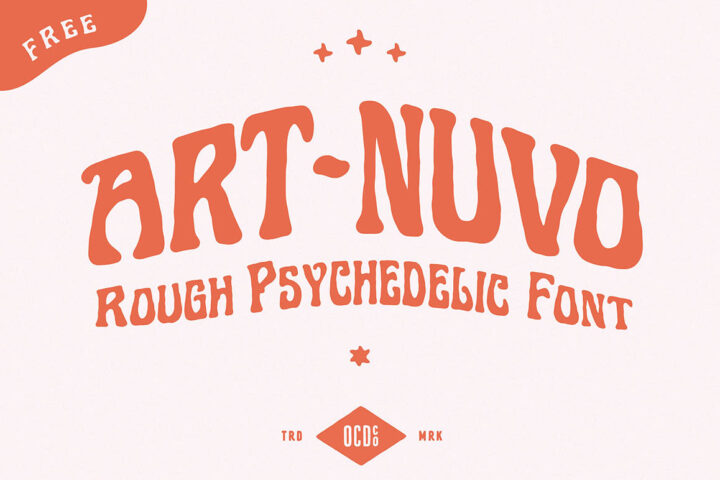 Art-nuvo – Free Font