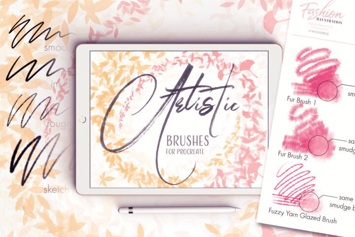 Artistic Brushes for Procreate