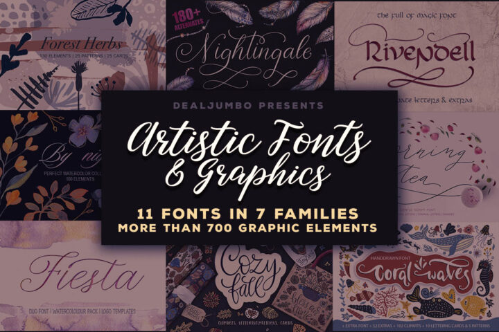 Artistic Fonts & Graphics
