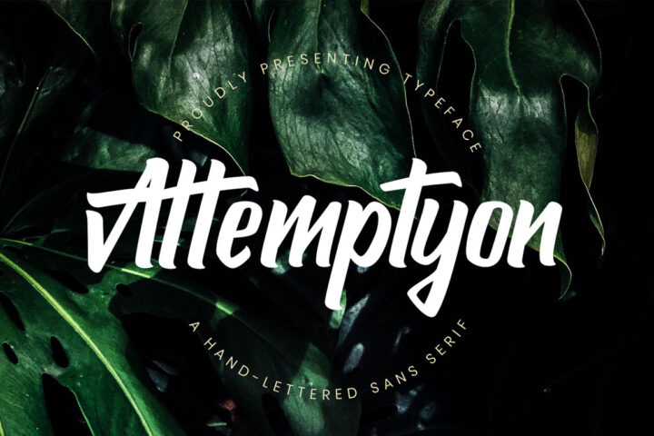Attemptyon – Free Font