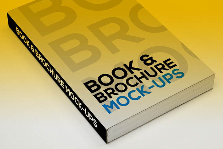Book & Brochure Mock-Ups