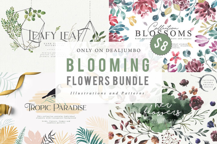 Blooming Flowers Bundle