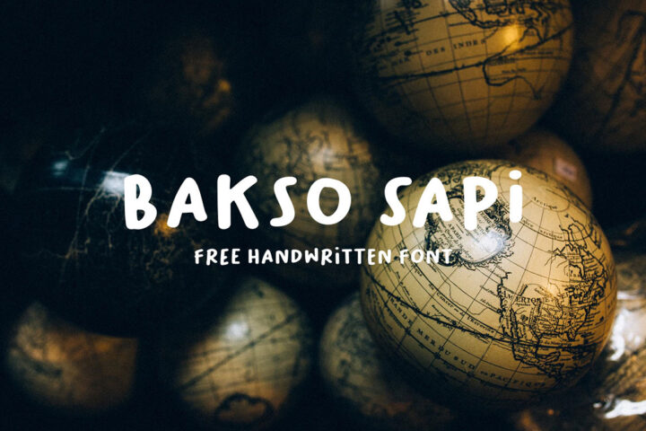 Bakso Sapi – Free Font