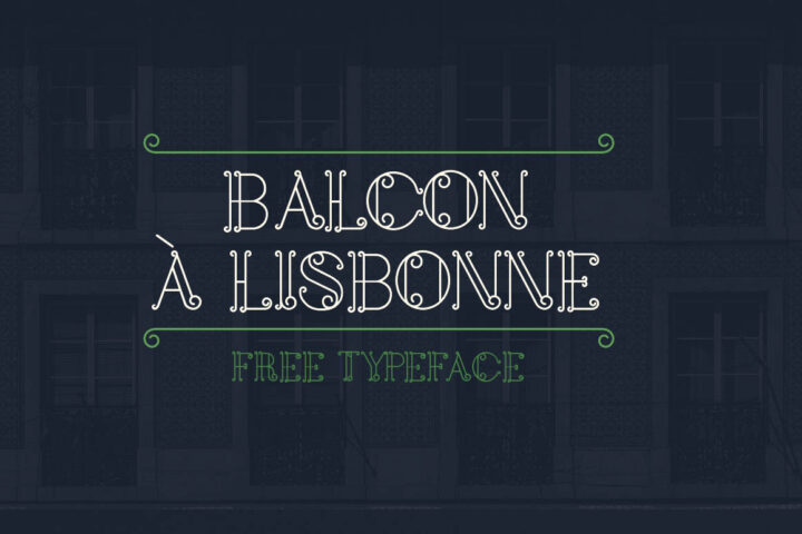 Balcon A Lisbonne – Free Font