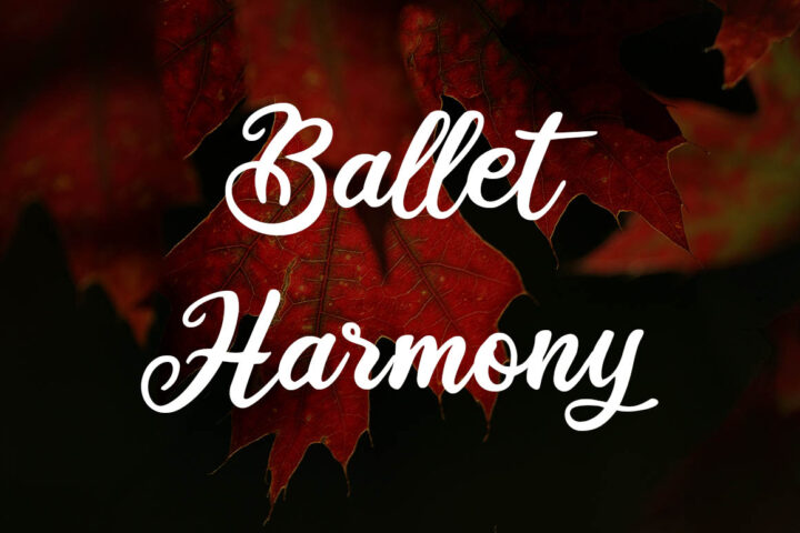 Ballet Harmony – Free Font