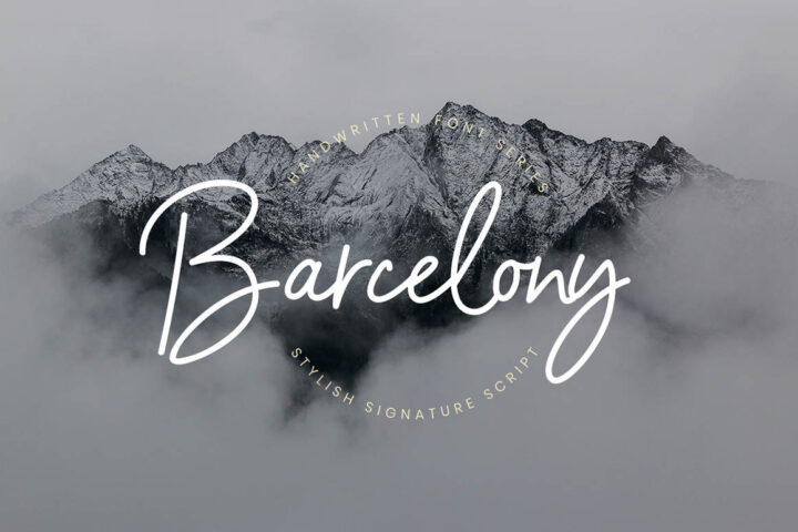 Barcelony – Free Font