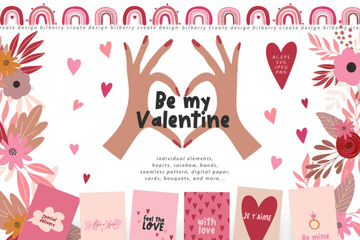 Be My Valentine – Art Set