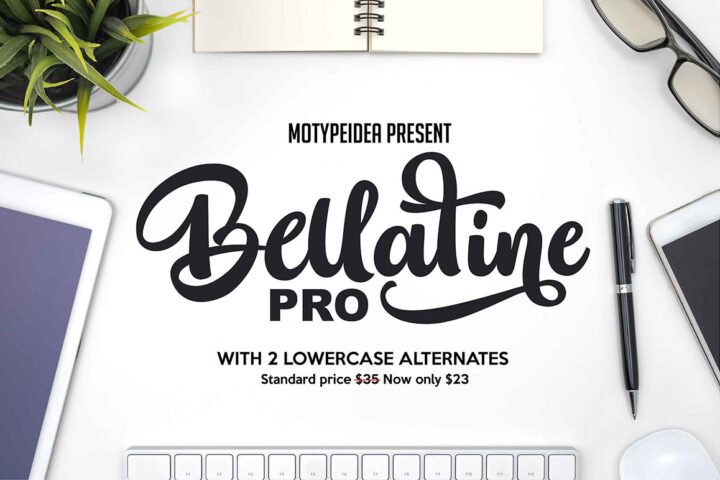 Bellatine – Free Script Font