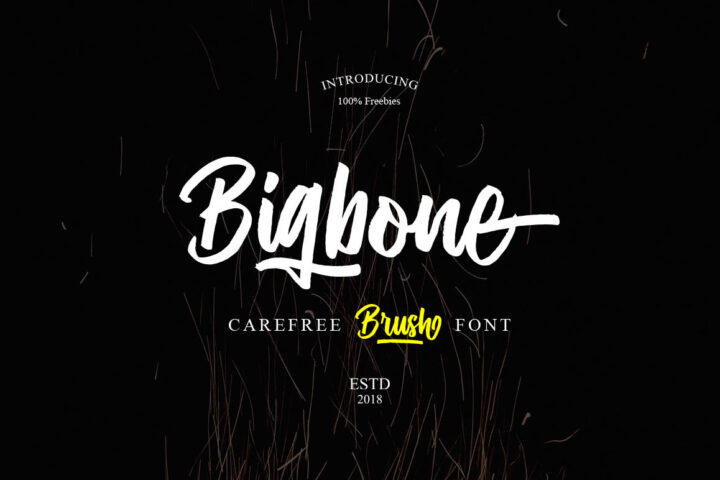 Bigbone – Free Font