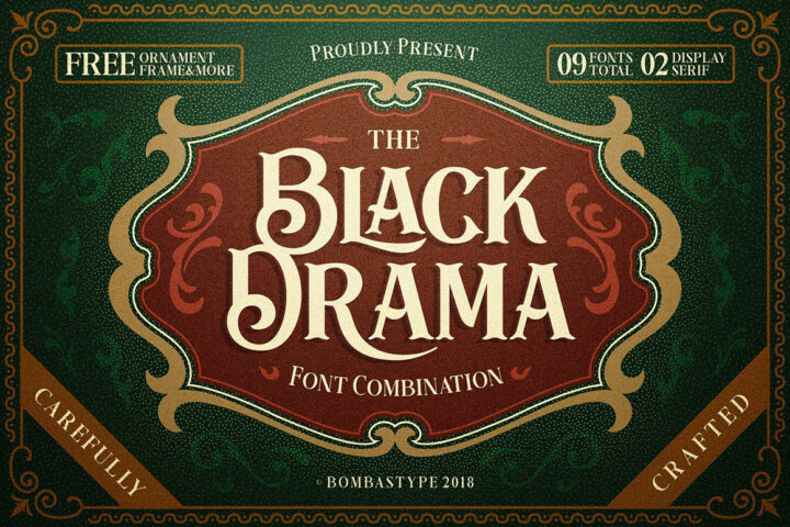 Black Drama – Free Font