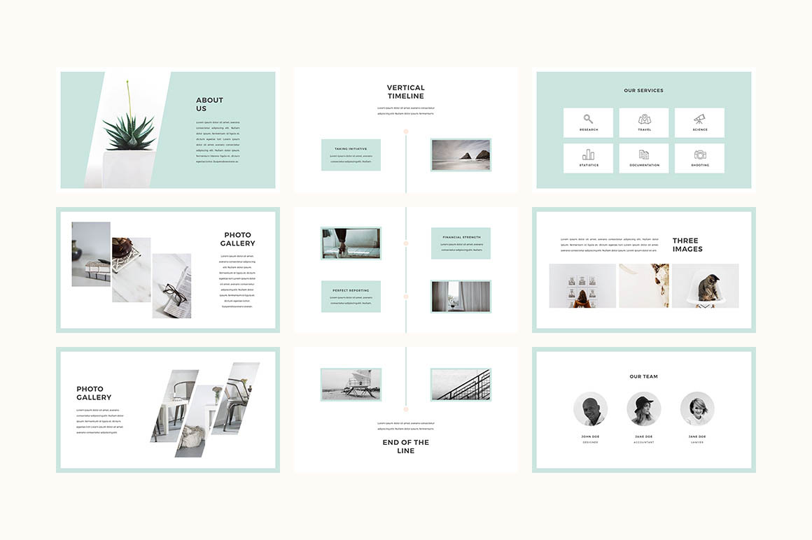 Modern Powerpoint & Keynote Templates - Dealjumbo