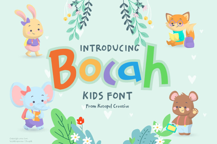Bocah – Free Font