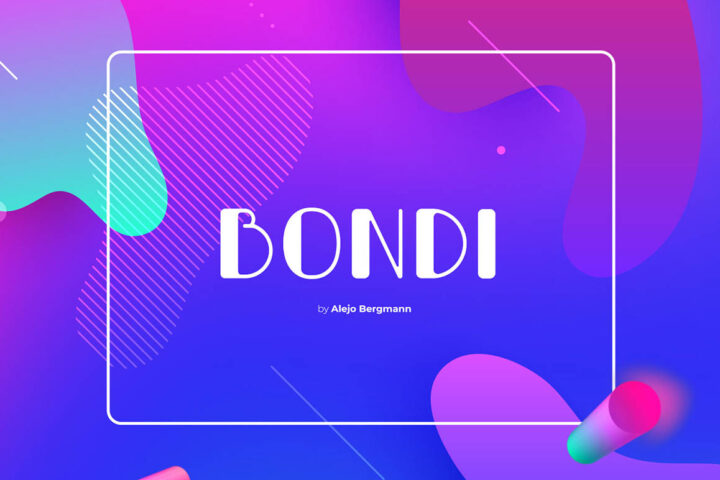 Bondi – Free Font