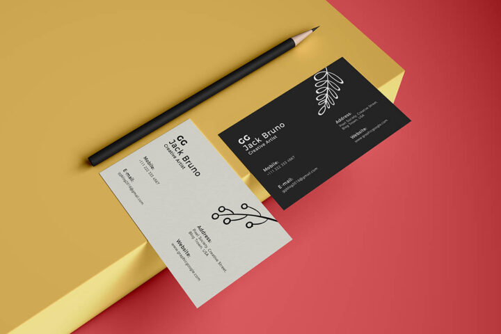 Brand Business Card – Free Mockup